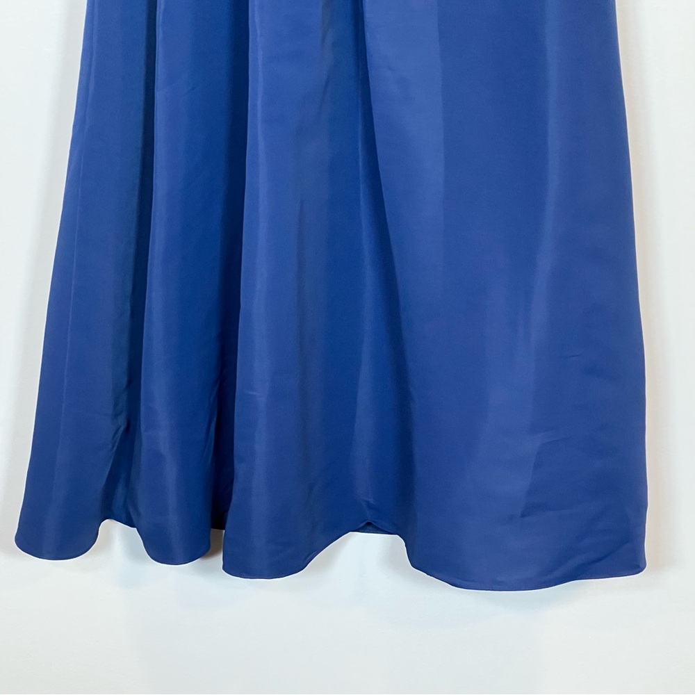 Sachin & Babi Womens Size 4 Katrina Blue Jeweled Bow Gown Long Maxi Dress‎ BHLDN - Picture 12 of 14